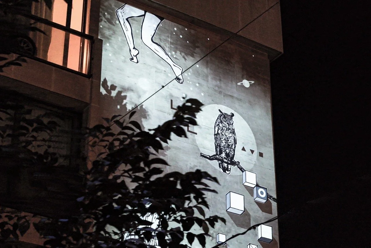 Mécaniques Discursives - Mural Brussels