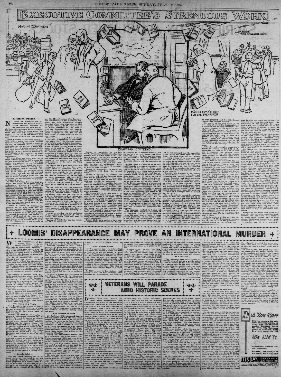 St. Paul Globe 10 July 1904