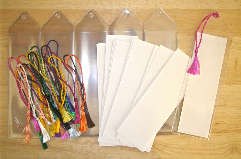  Blank Books, Blank Glass Paperweights, Bookmark Tassels, Games