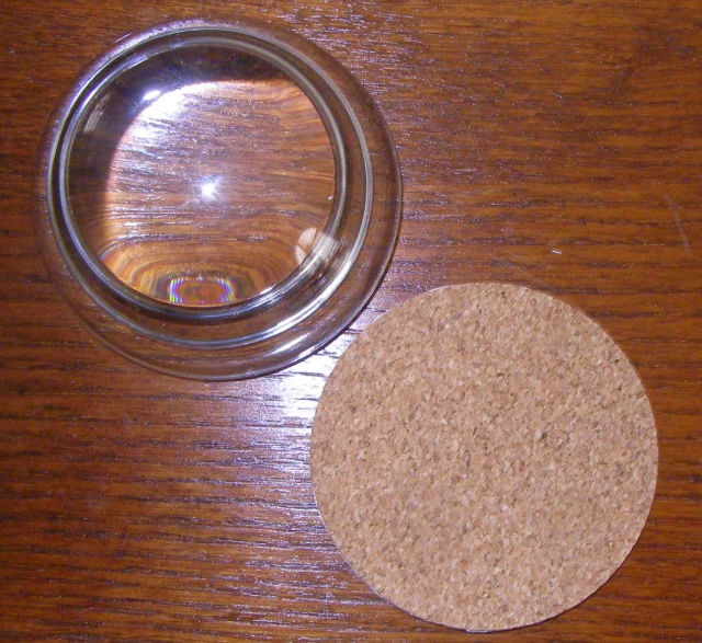 3" cork domes