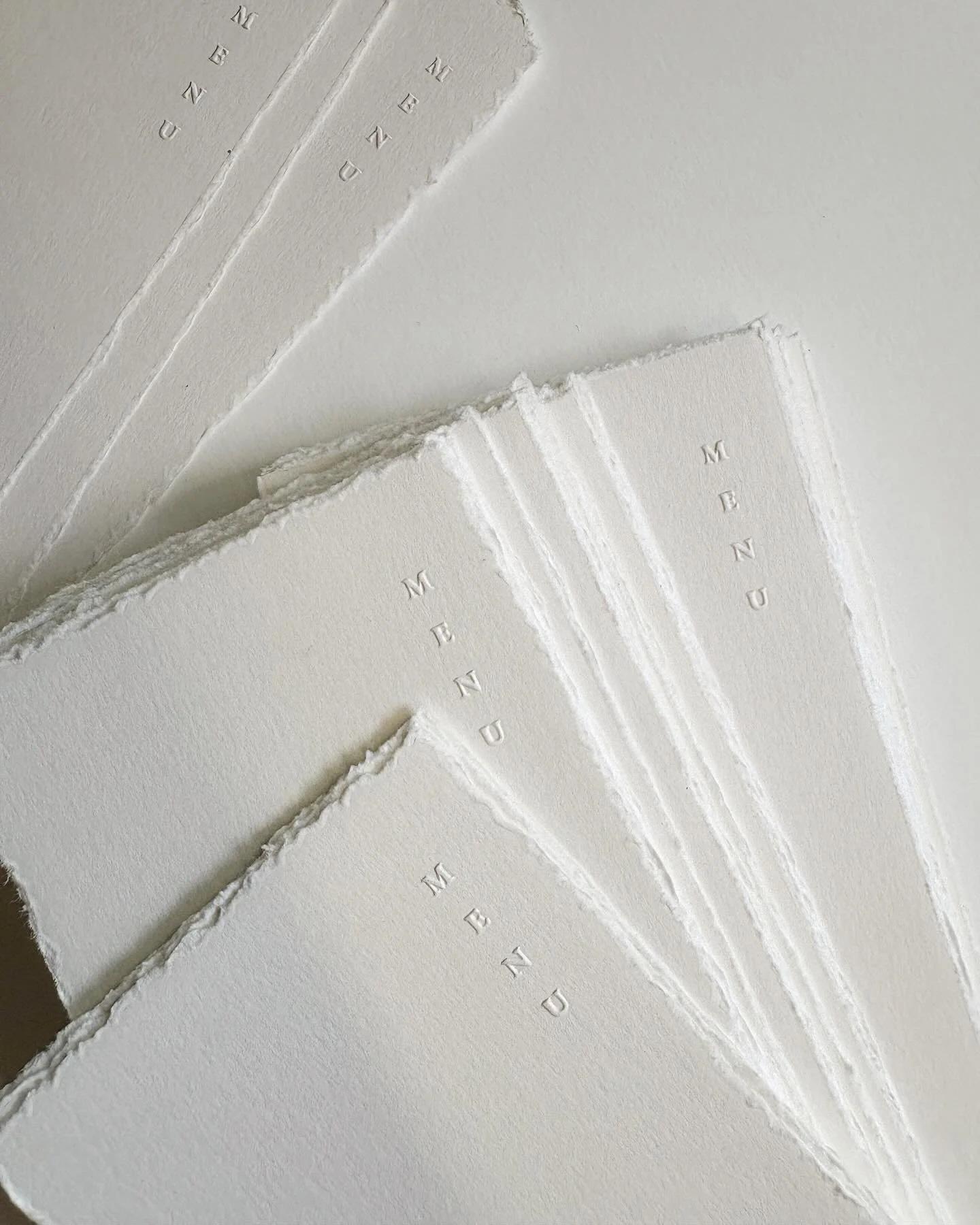 Embossing love affair {plus handmade deckled edges}.
Custom made pieces are the most special ones.
//
@omergilony