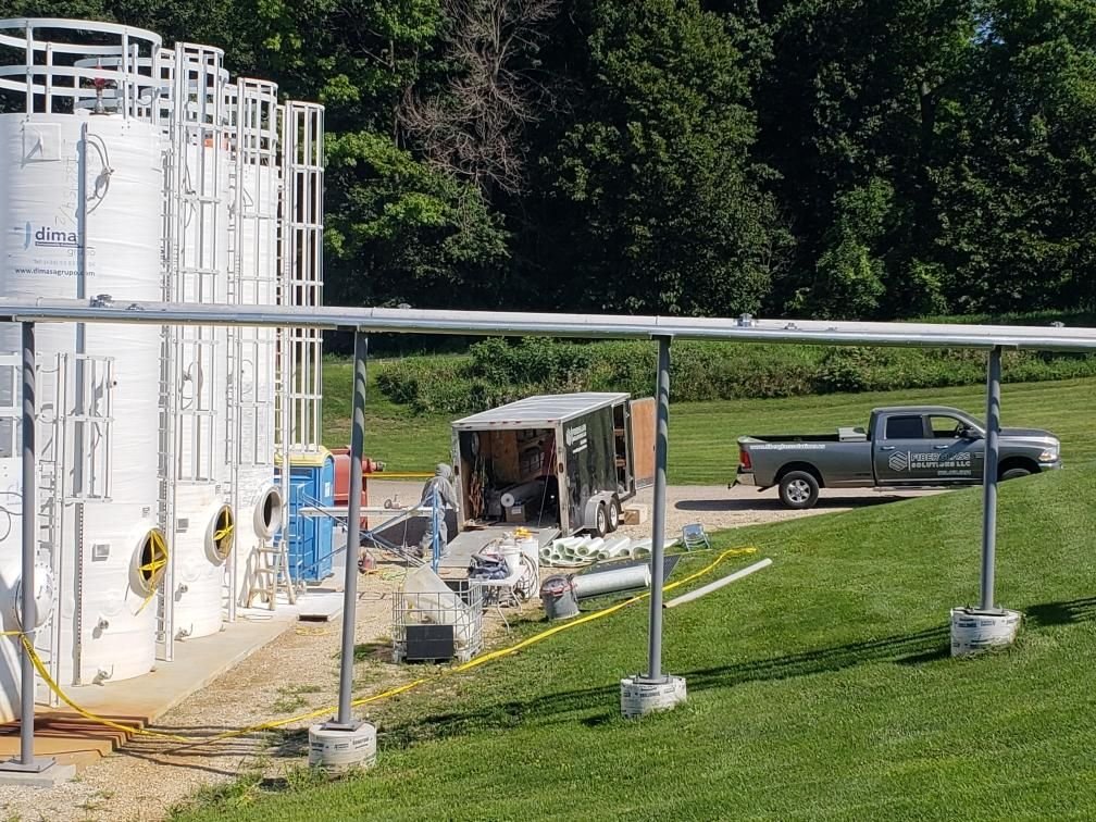 When your fiberglass equipment can't come to us...We'll come to you.