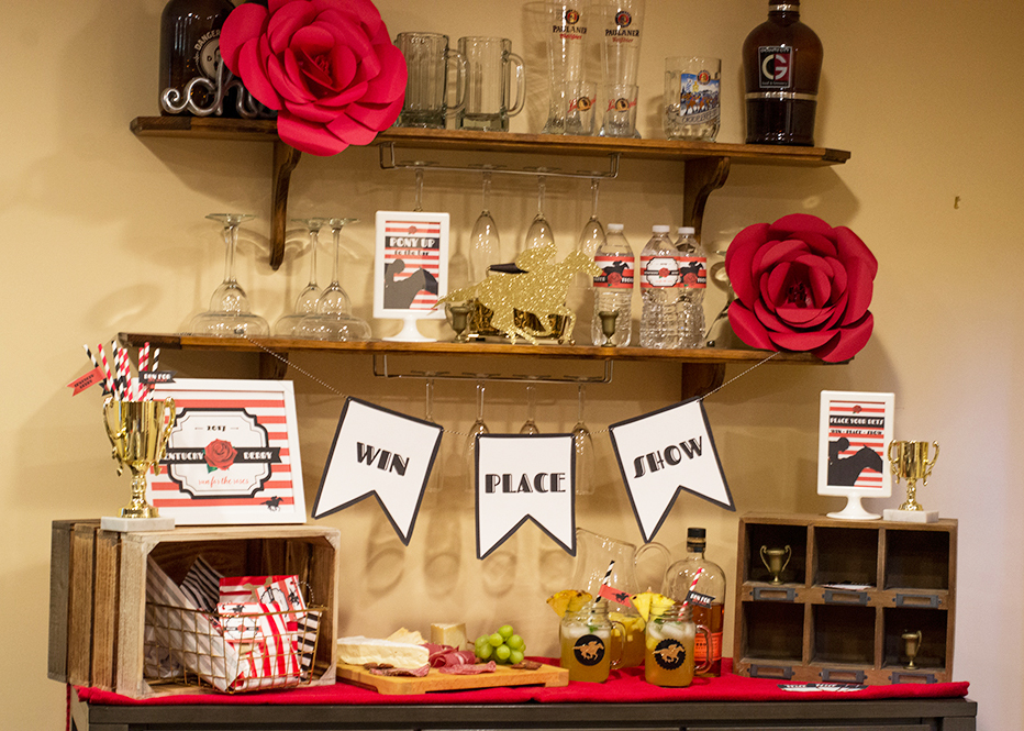 Kentucky Derby Decorations Celebrate Run for the Roses - Bluesky at Home