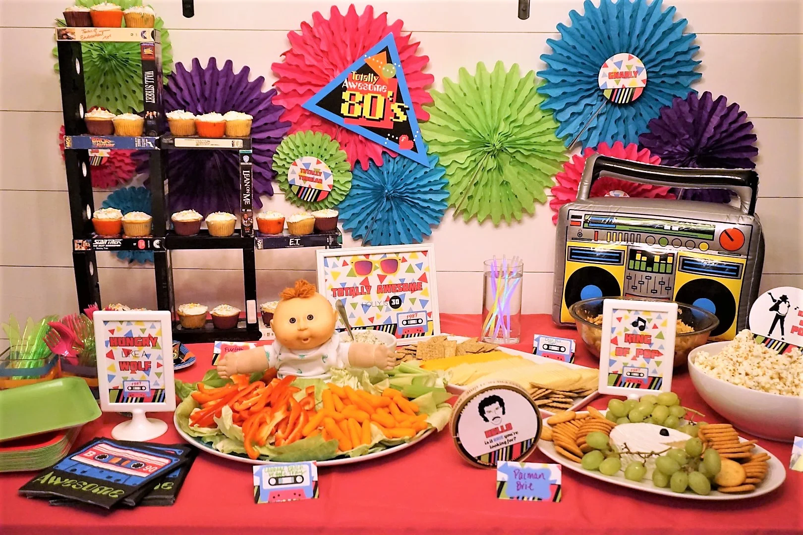 Totally Tubular: A 1980s Throwback 30th Birthday