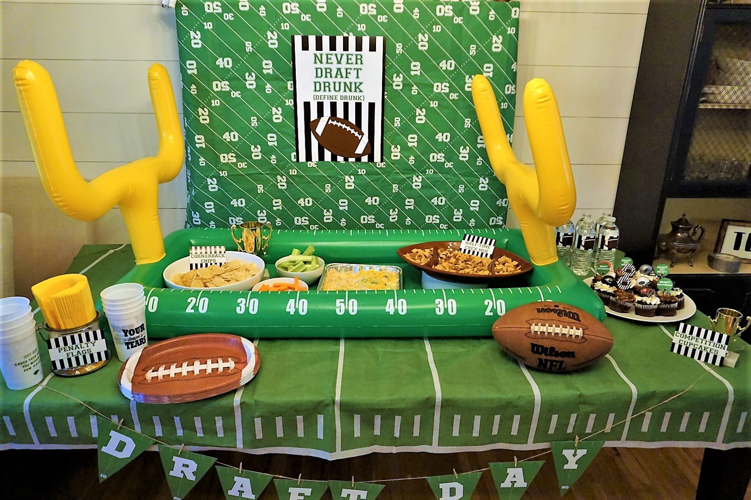 Fantasy football party decorations
