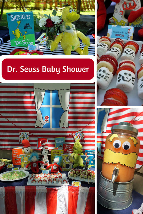 Dr. Seuss Themed Baby Shower