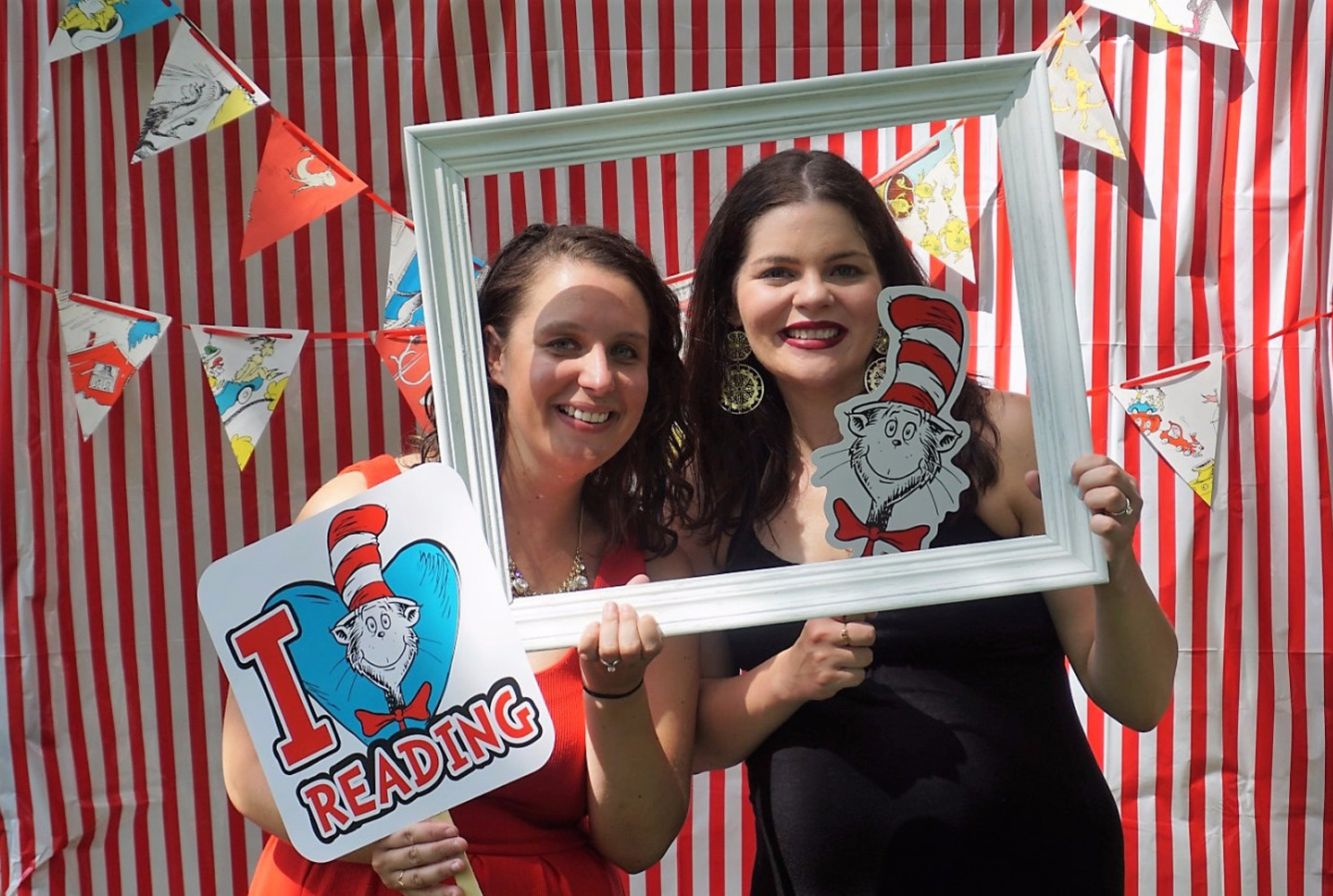 Dr. Seuss photo booth 