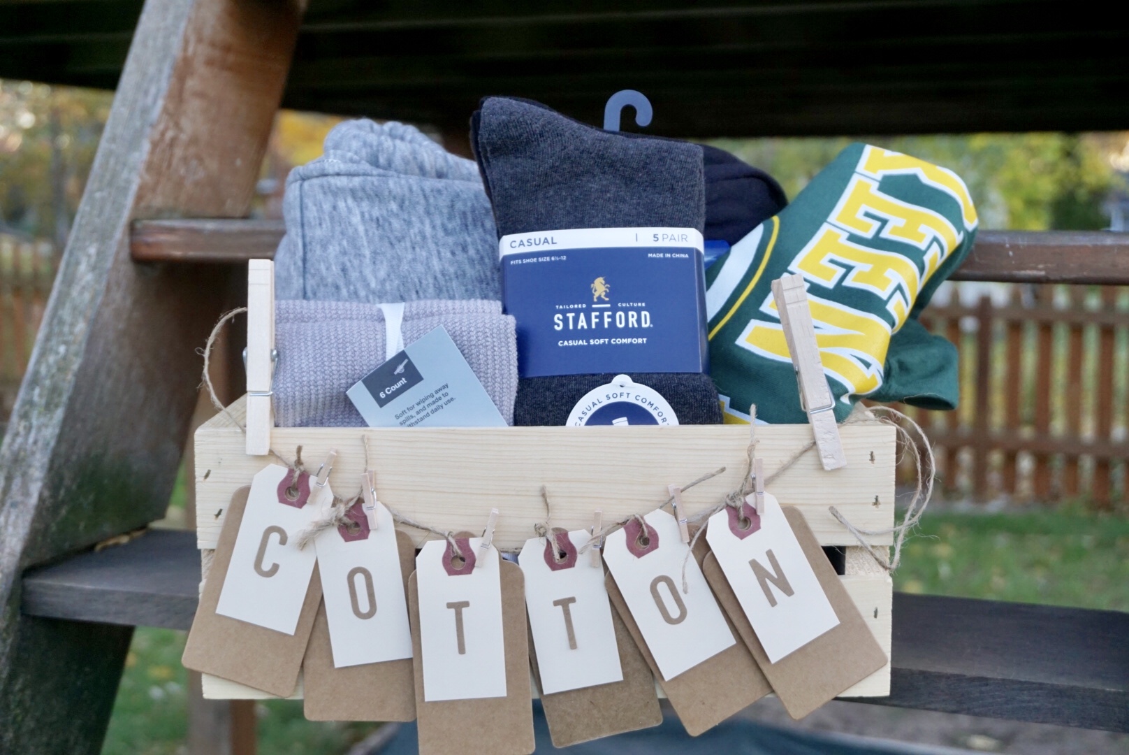 cotton gift ideas for husband