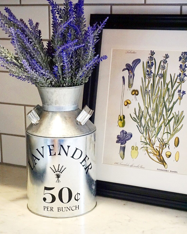 Lavender Love Diy Galvanized Milk Can Vase Legally Crafty Blog