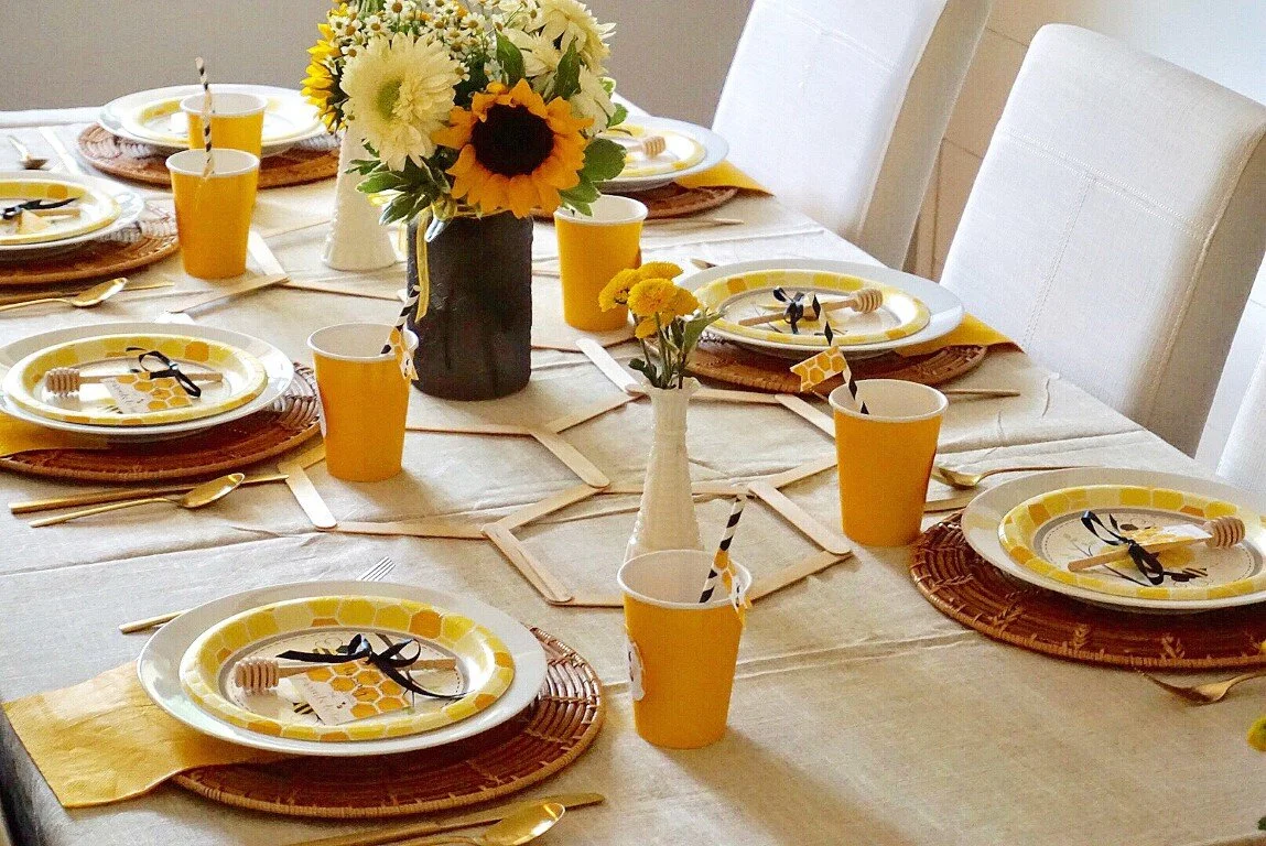 bee themed baby shower