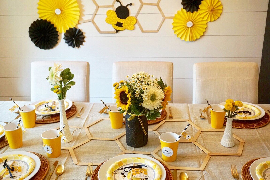 Parents-to-Bee: A Bee Themed Baby Shower — Legally Crafty Blog