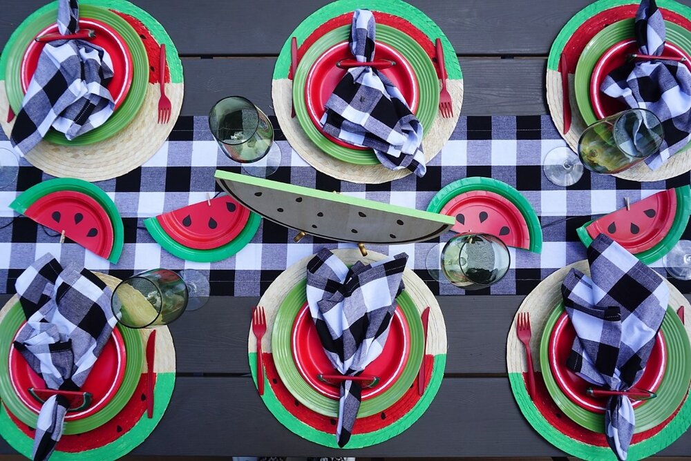 watermelon table ideas