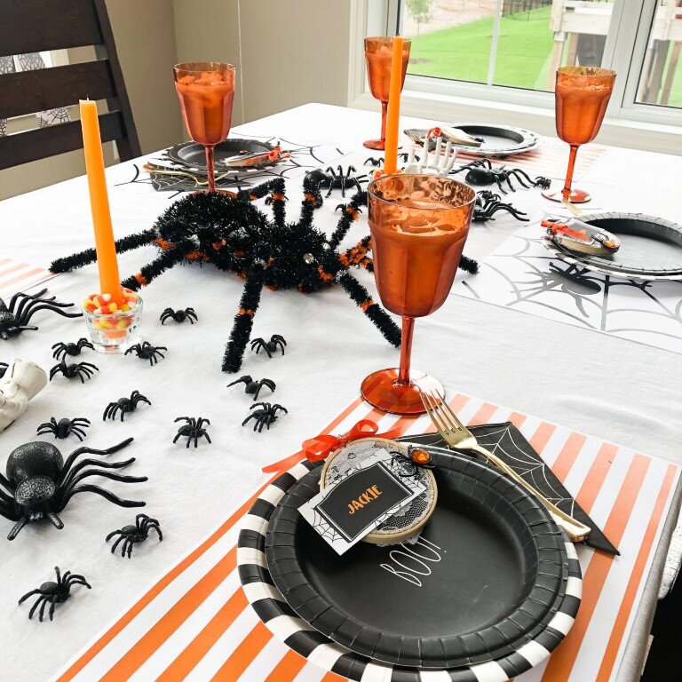 Halloween spider party 