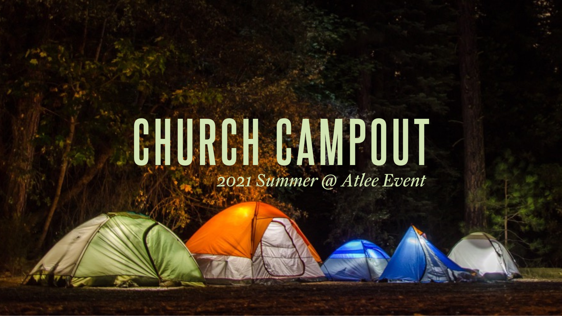 Church CAMPOUT
