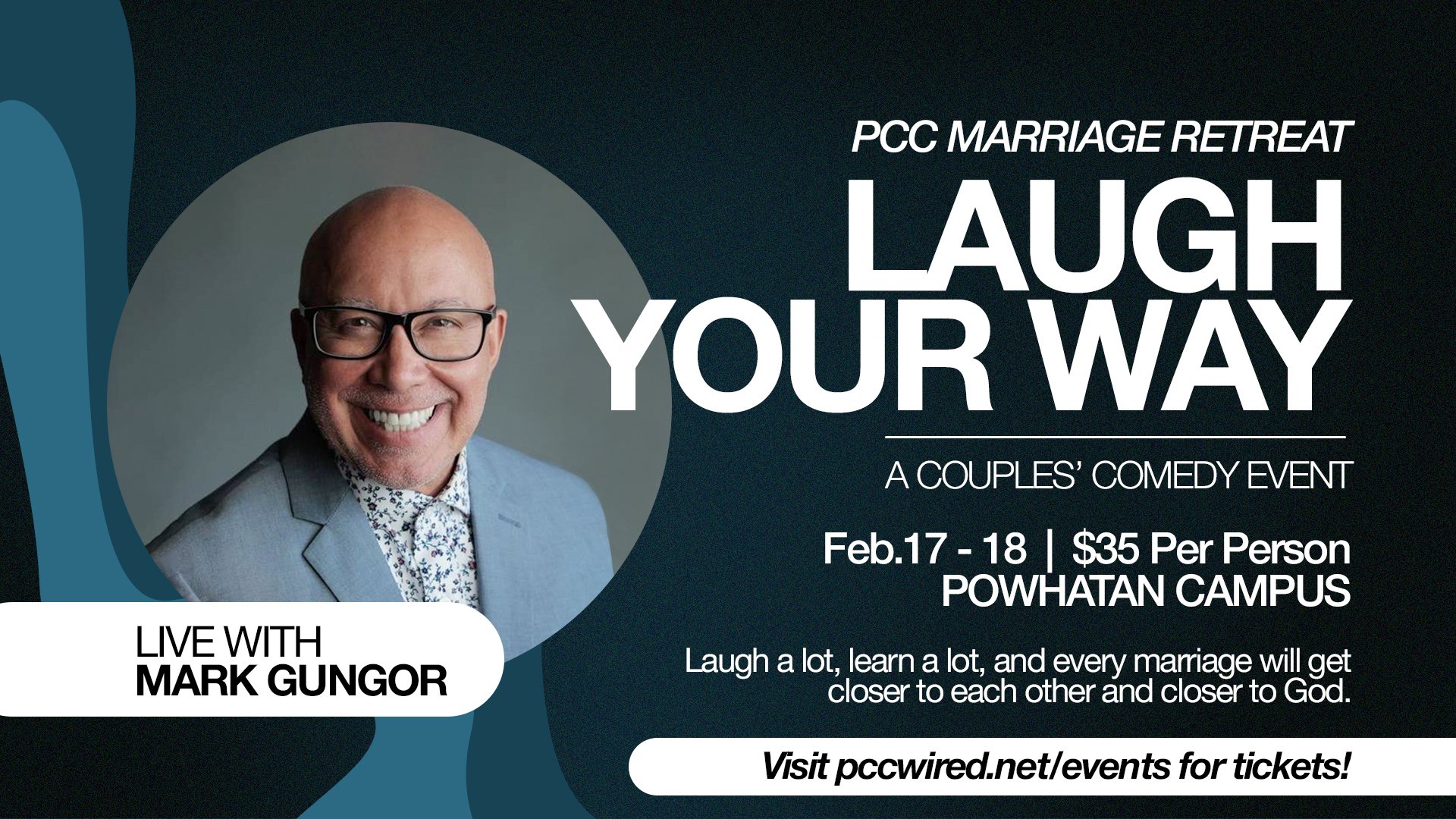 PCC Marriage Retreat – Laugh Your Way, A Couples’ Comedy Event