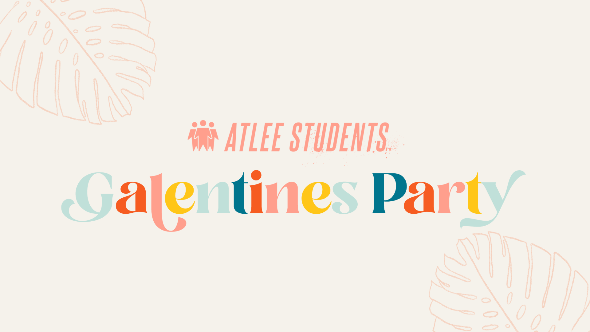 Atlee Students Galentines Party