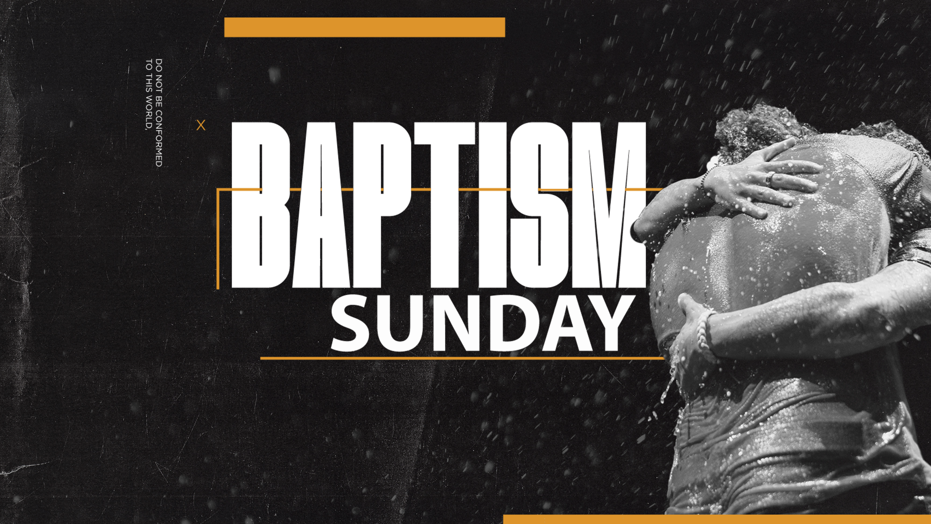 Baptism Sunday