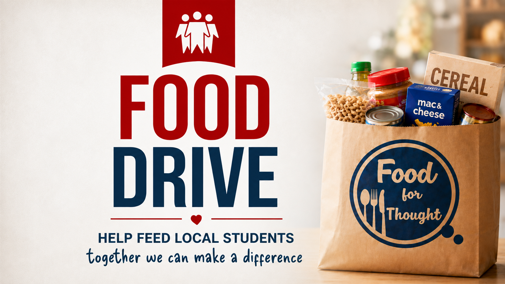 Atlee Action Packs Food Drive