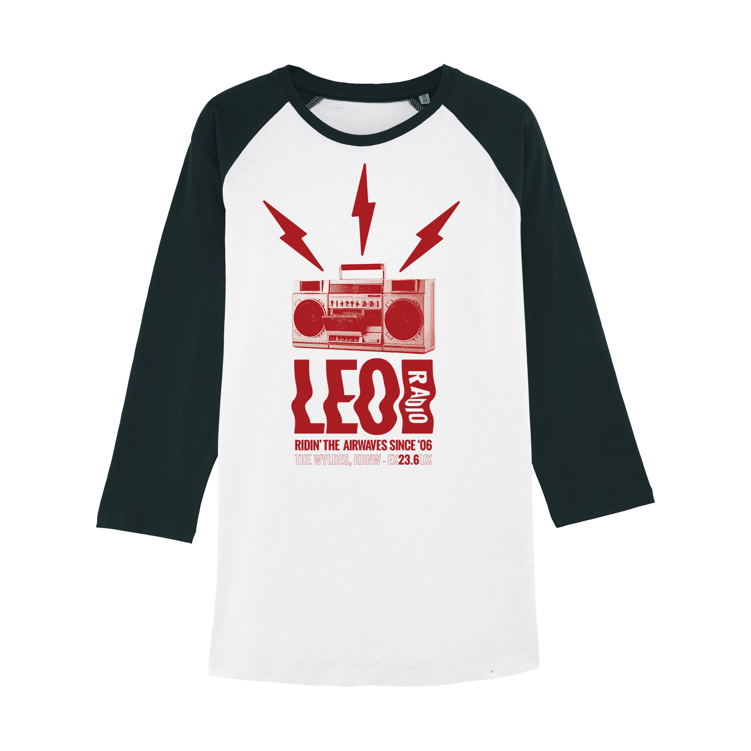 Leo_Radio_Unisex_Baseball_Tee.jpg