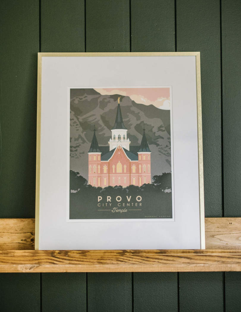 The Provo City Center Temple was built from the frame of the Provo Tabernacle after a fire destroyed all but the external shell. This temple stands as a witness to feats of engineering, the power of prayer and the strength of God.