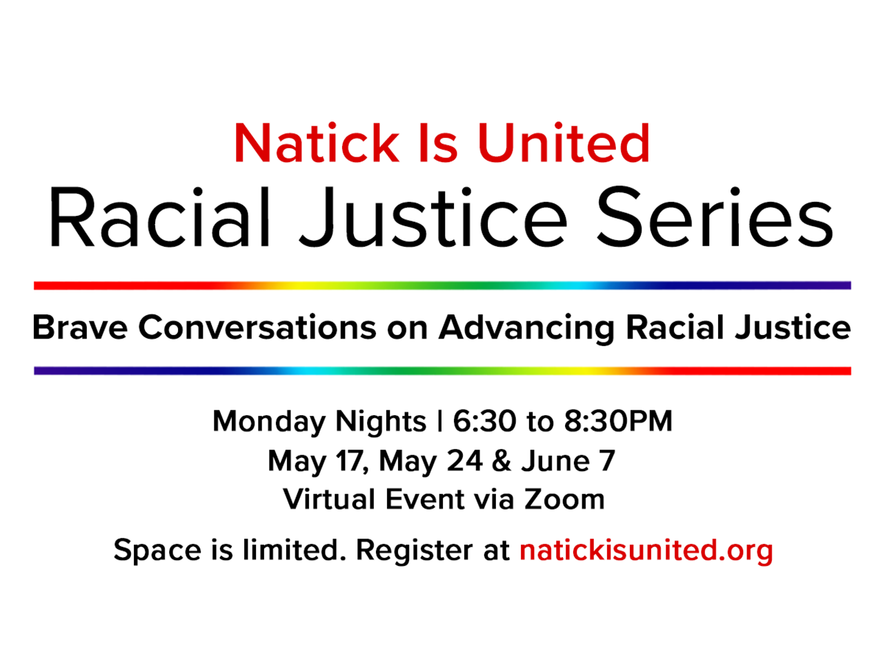 Racial Justice Series - 3 Night Program