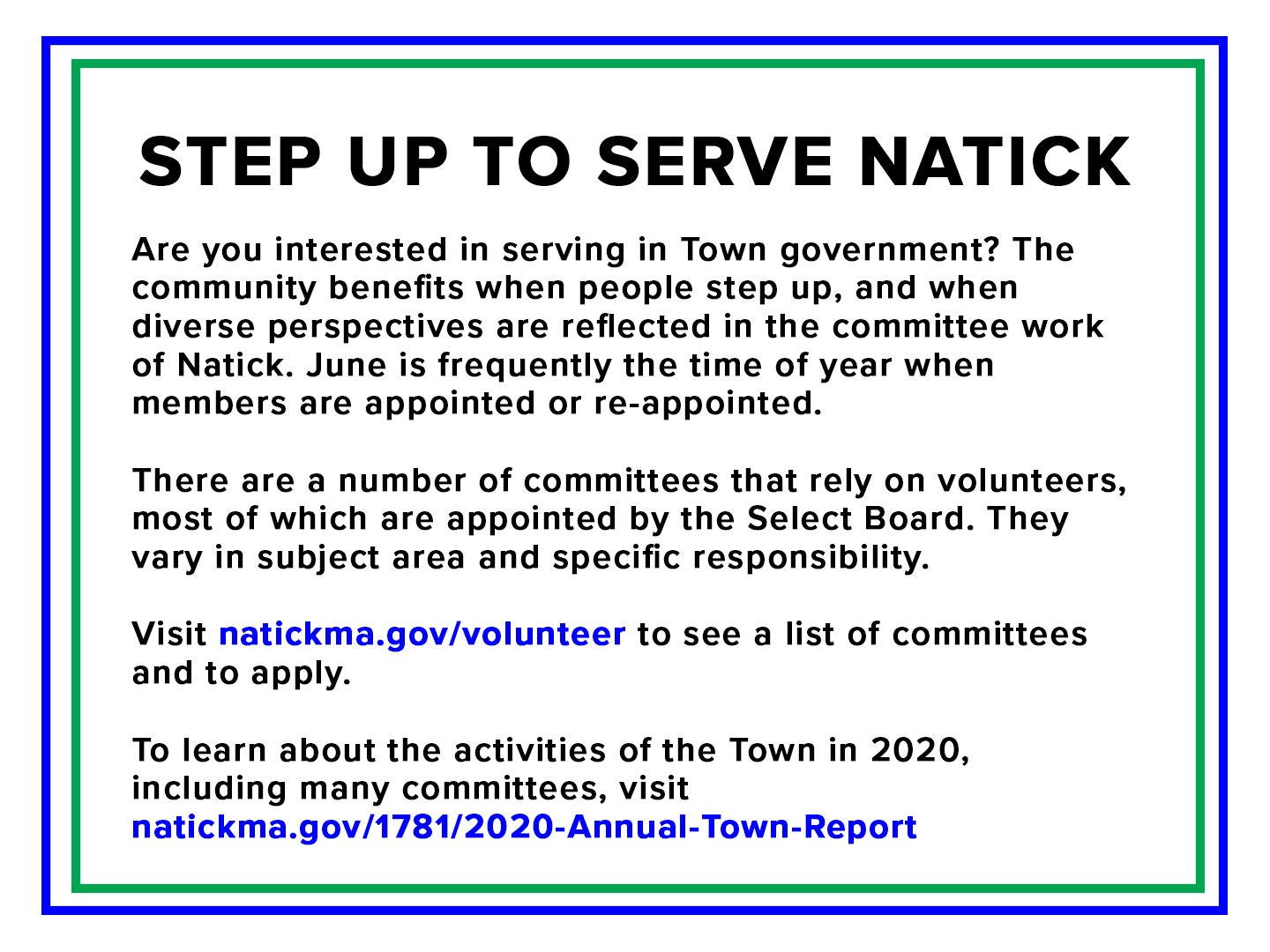 Step Up to Serve the Community