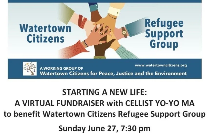  Starting a New Life: A Virtual Fundraiser with Cellist Yo-Yo Ma