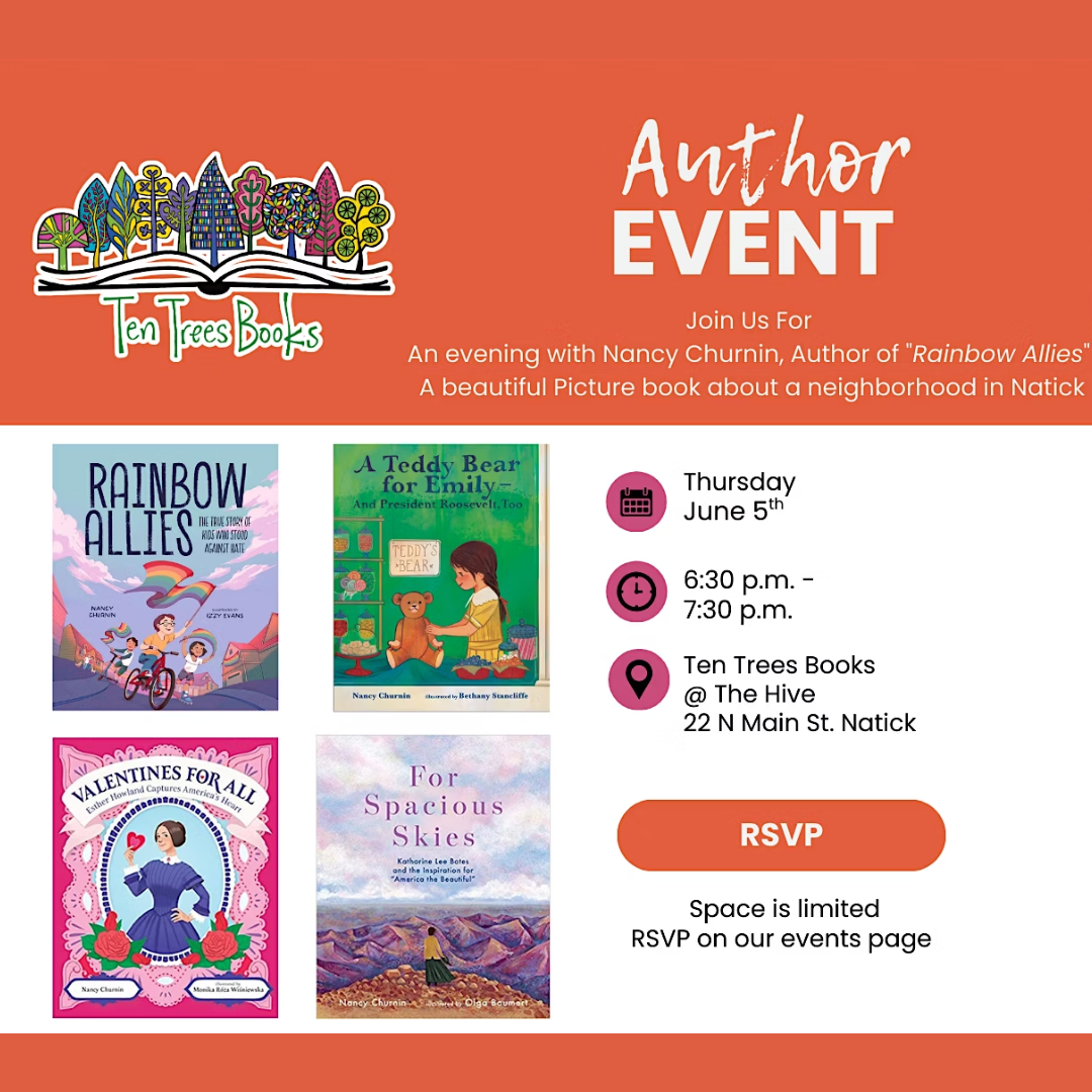 An Evening with Nancy Churnin: Author of "Rainbow Allies"