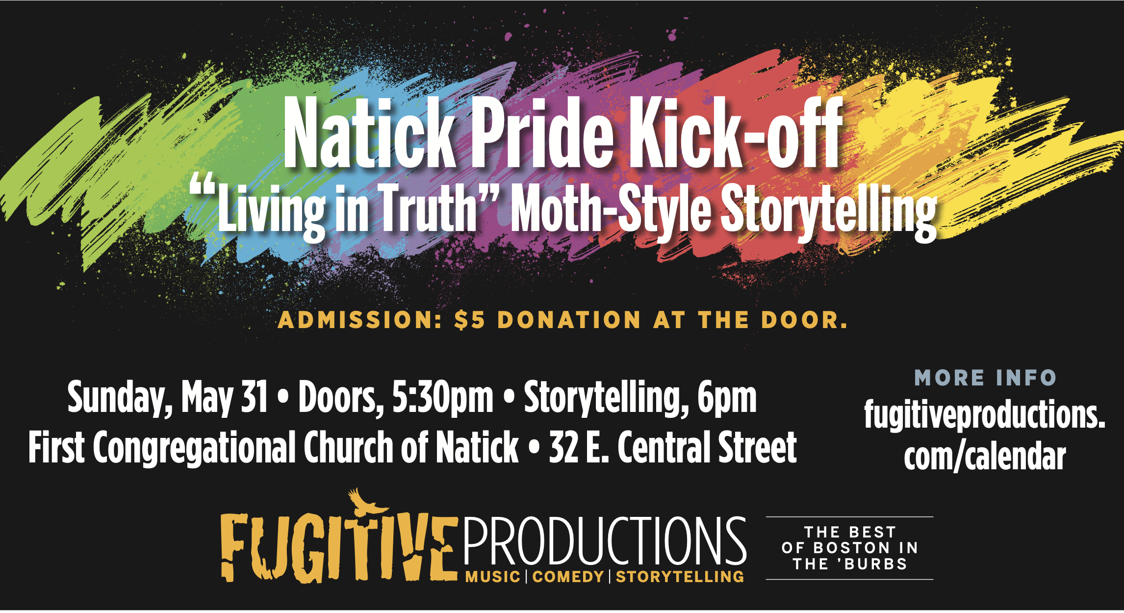 “Living in Truth” Moth-Style Storytelling
