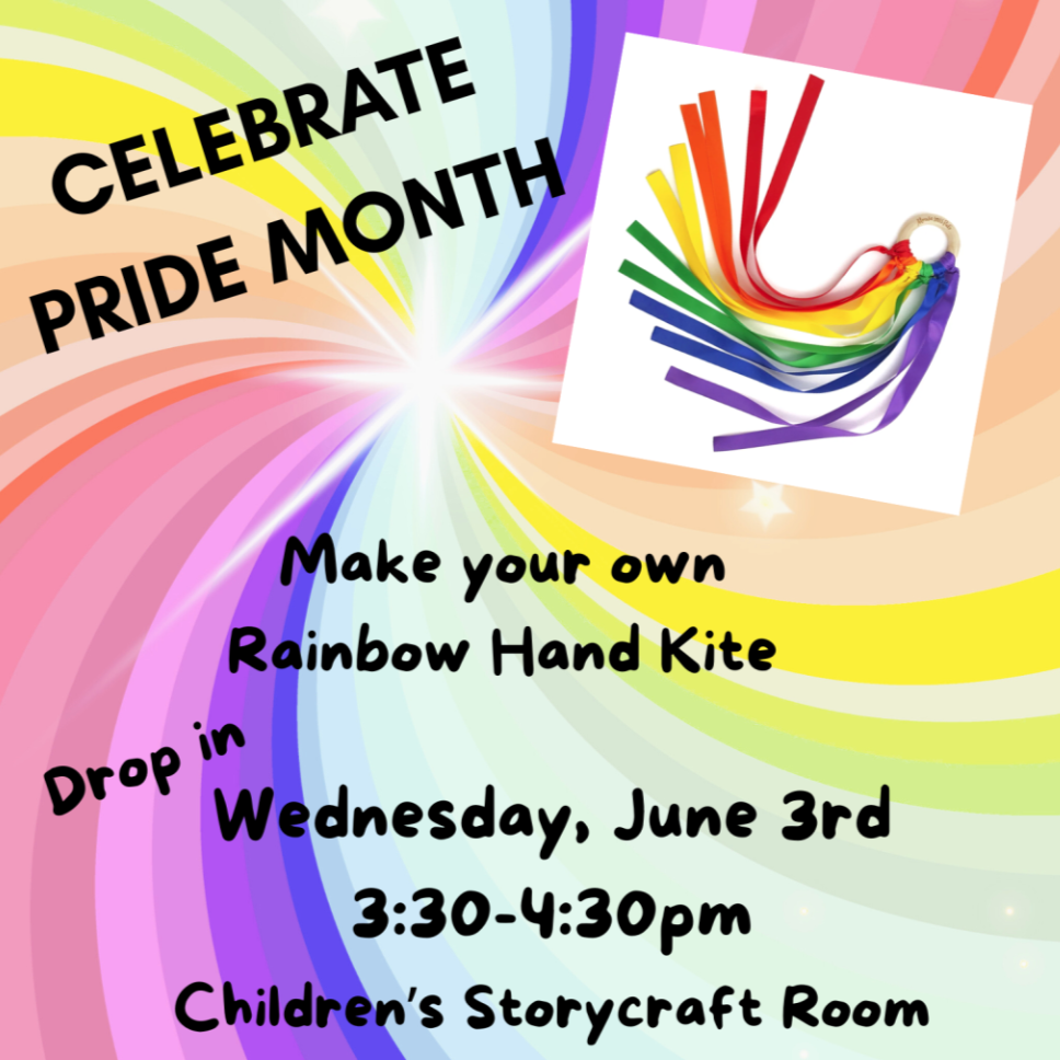 Rainbow Hand Kite