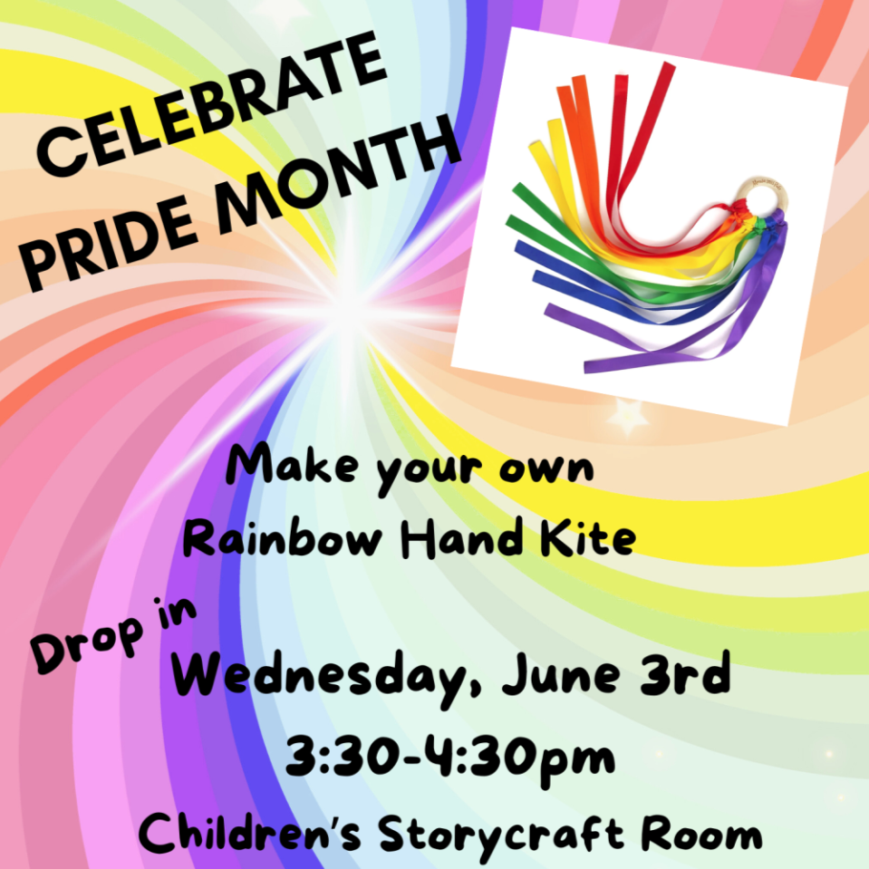 Rainbow Hand Kite