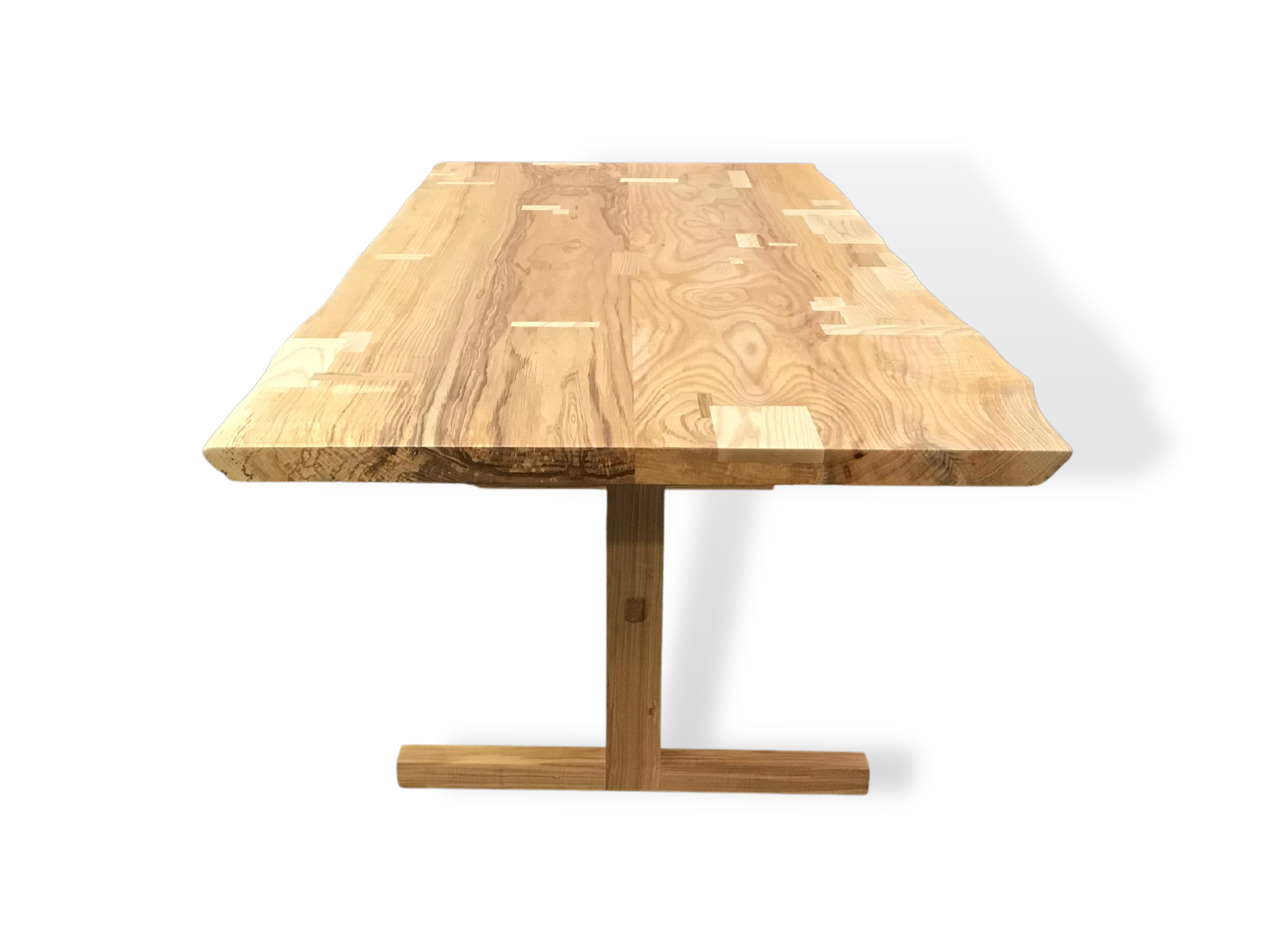 The Patchwork Trestle Table in Ash