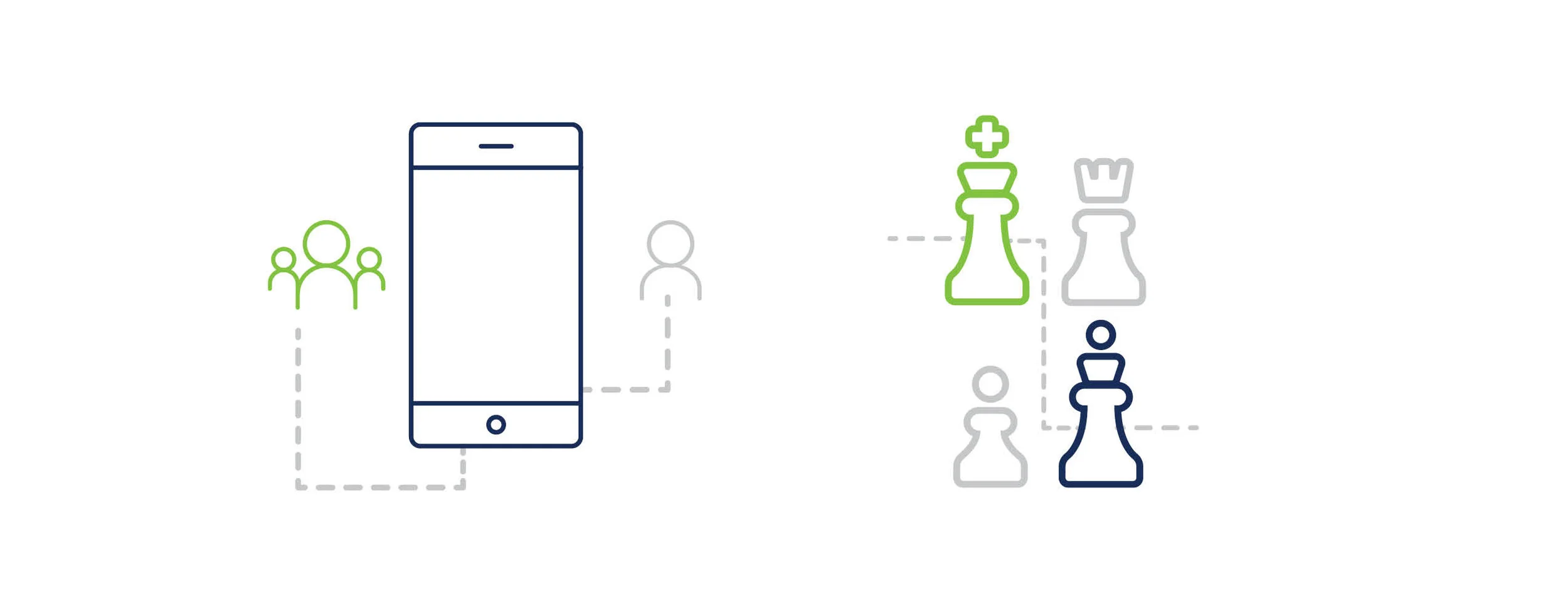  Illustrations for: Social Media Lead and Strategic Lead 