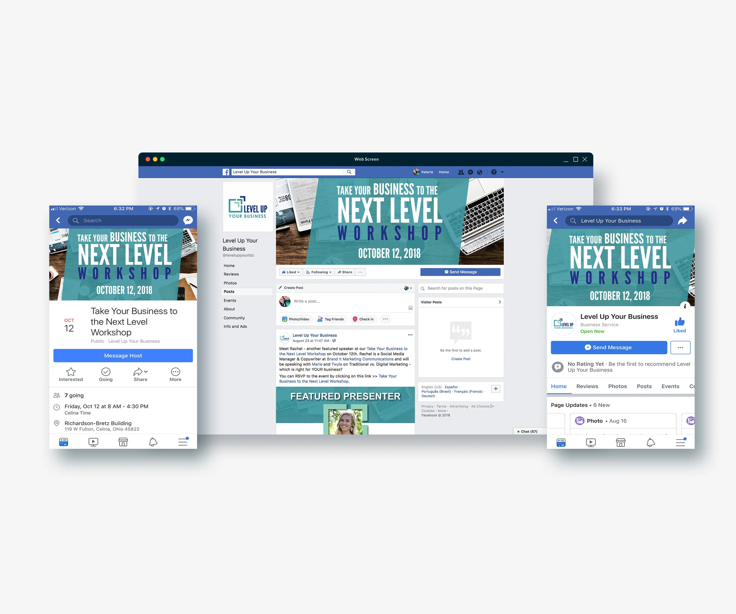 Social Media Event Banners