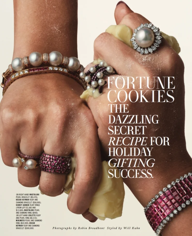 photography by robin broadbent, styling by will kahn, manicure by bethany newell