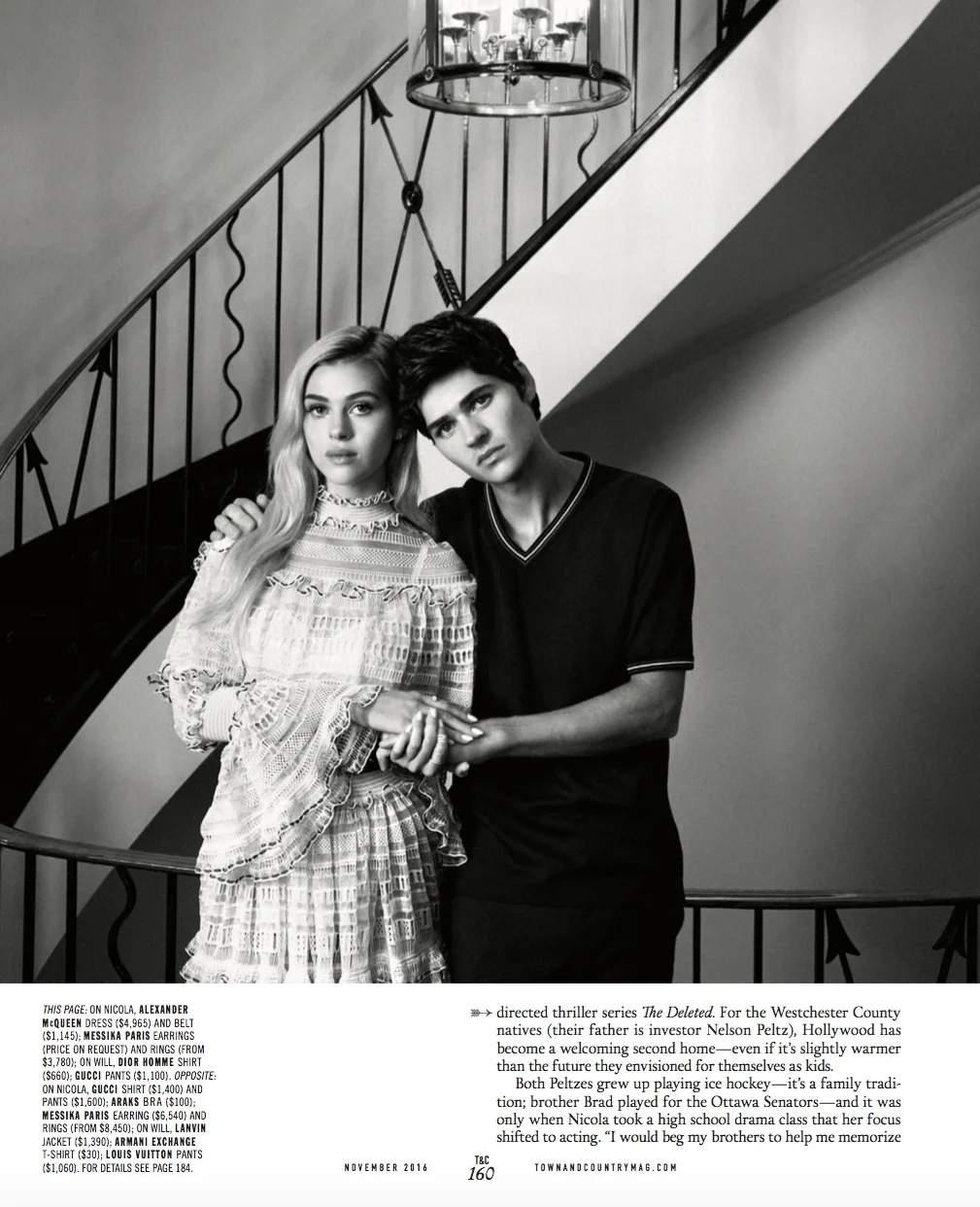 photography by max vadukul, styling by nicoletta santoro, manicure by bethany newell