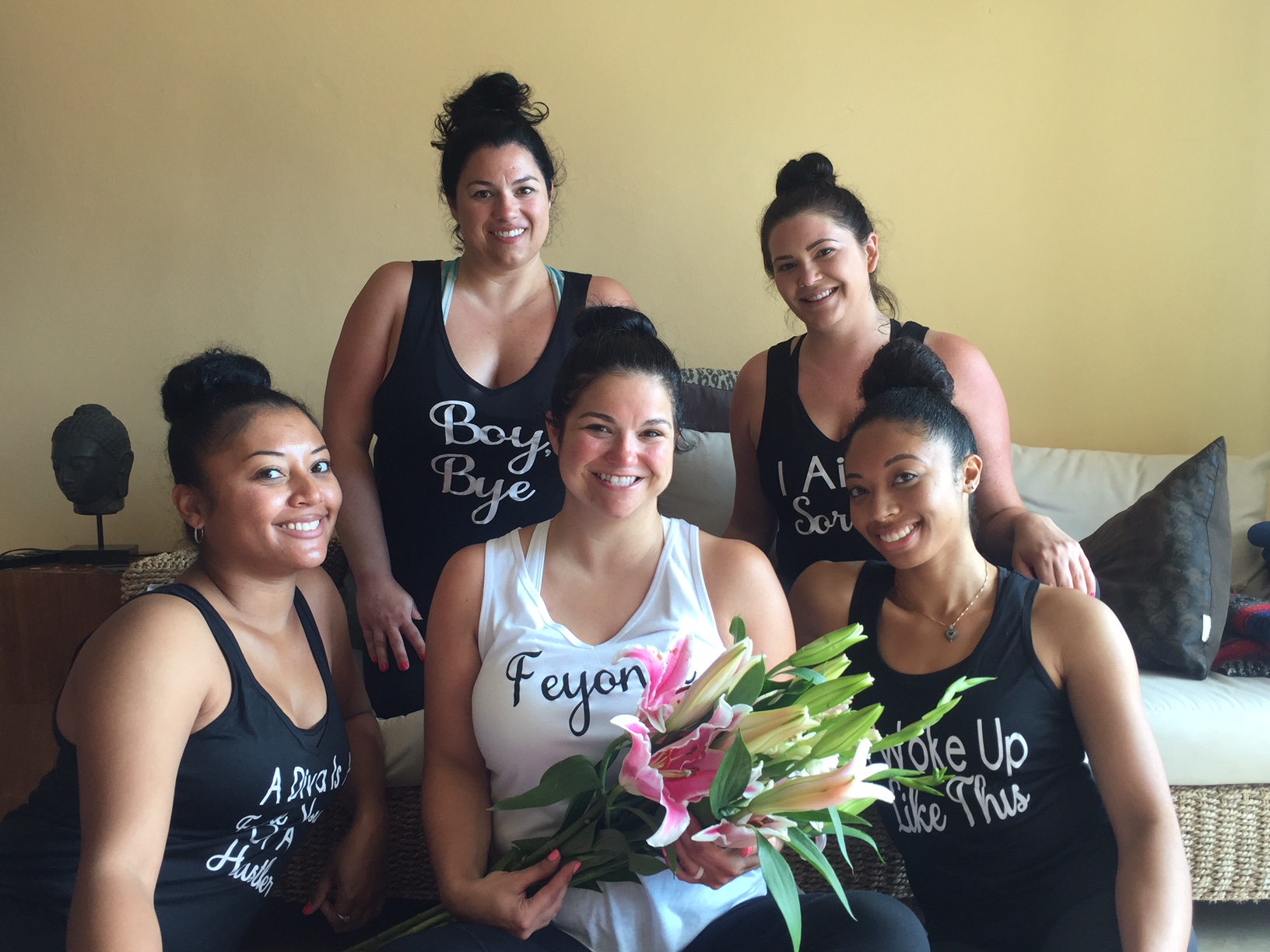 bachelorette yoga class