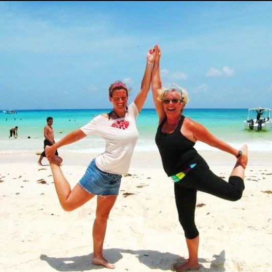 These 2 ladies took their 200hr YTT course with us at Yoga By The Sea in Playa del Carmen! If you want a life changing experience, come join us Fall 2018 💕
&bull;
Go to www.morethanyoga.com to register today 🙏🏼
&bull;
#tbt #yogathrowback #ytt #200