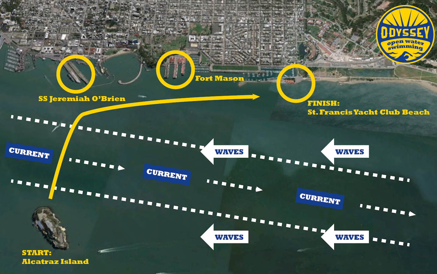 Alcatraz Escape Route