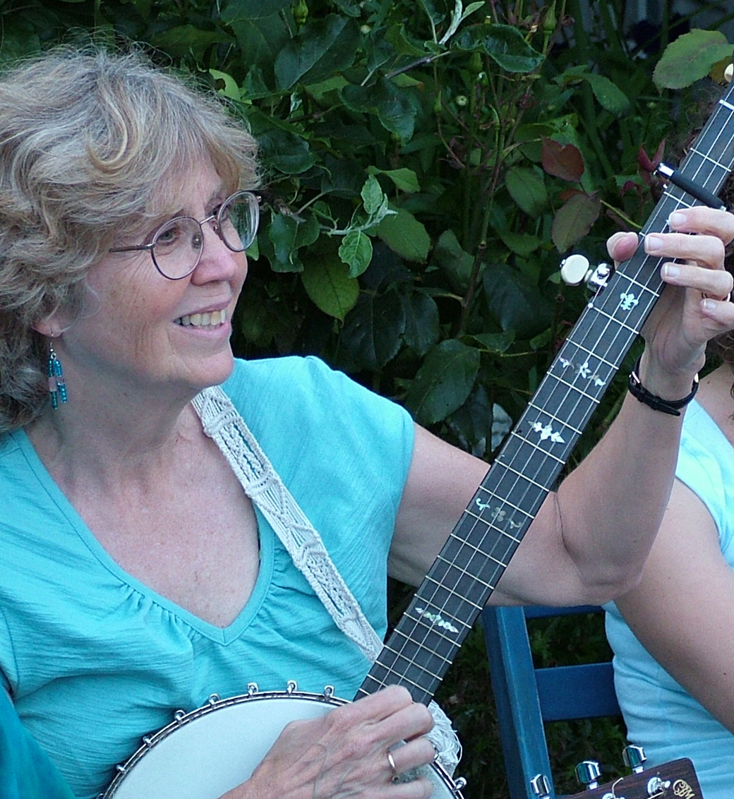 My friend, Laura Smith. I don’t think there ‘s a recording that I made that didn’t include her exquisite frailing banjo. A dear friend and musical partner.