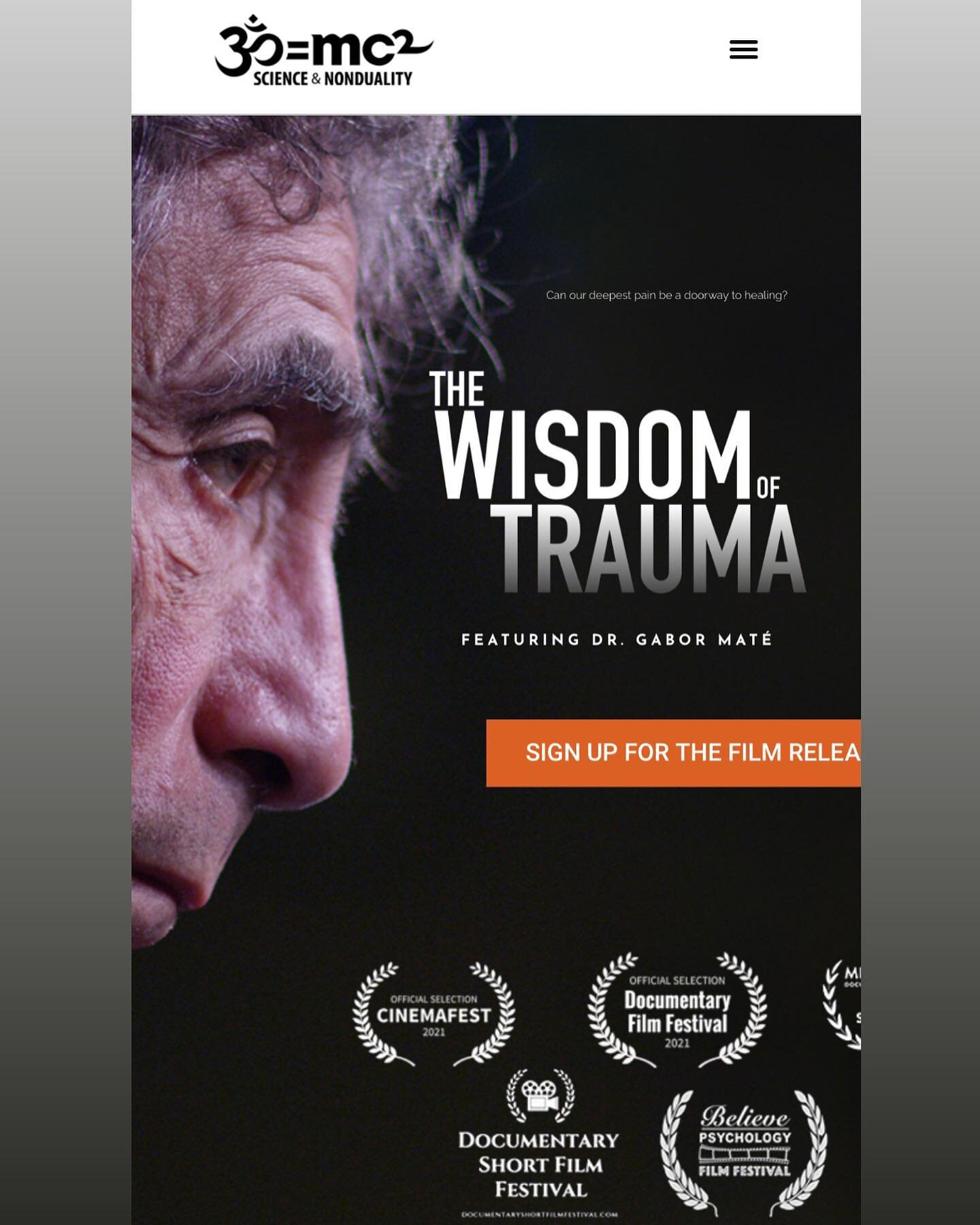 PLEASE watch this film! 🙏 So many of us have past traumas that play a role in our daily lives.. If you look around and wonder why so many humans behave the way they do, this film will help you understand why.. @dr.gabormate work gives me so much hop