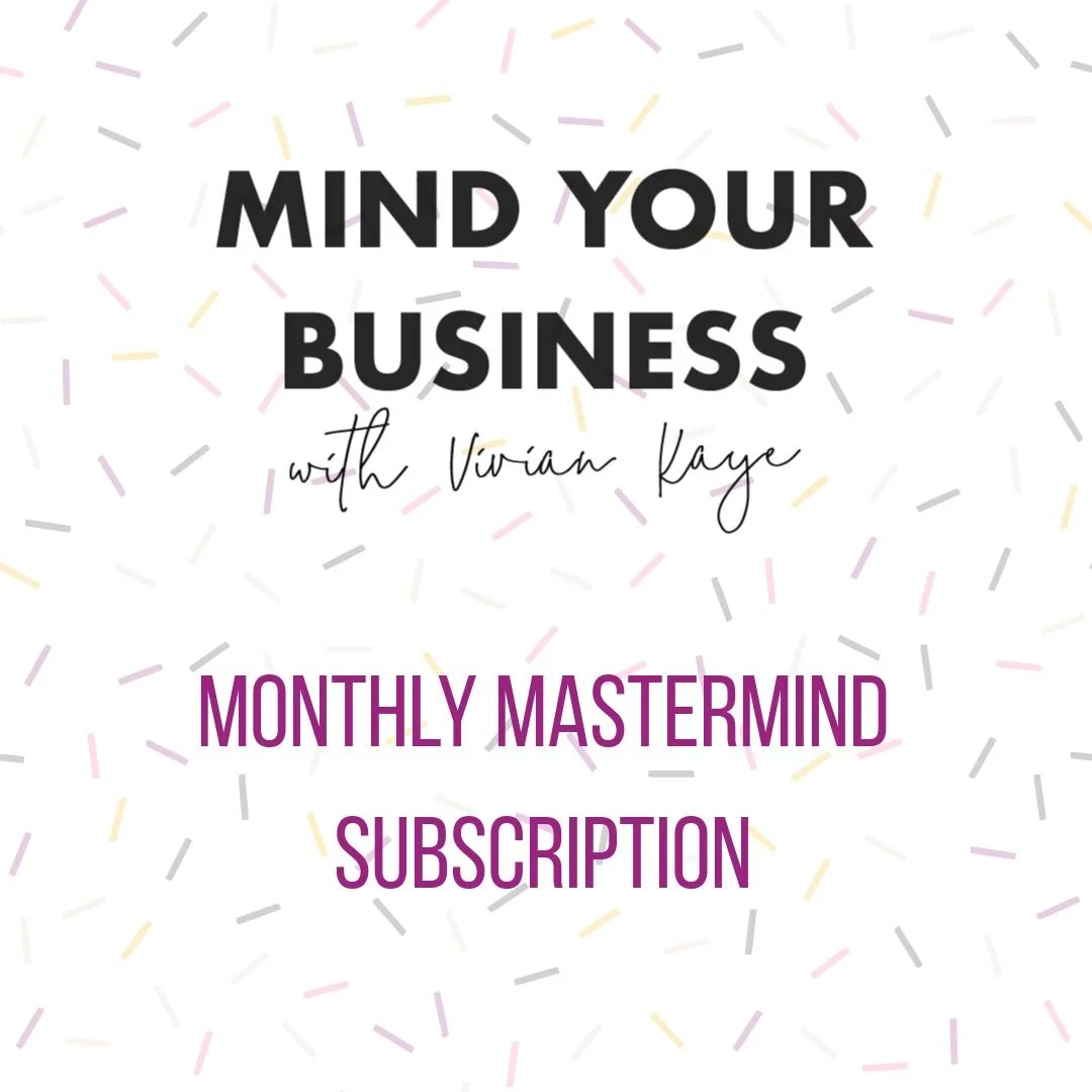 Mastermind Membership - Monthly