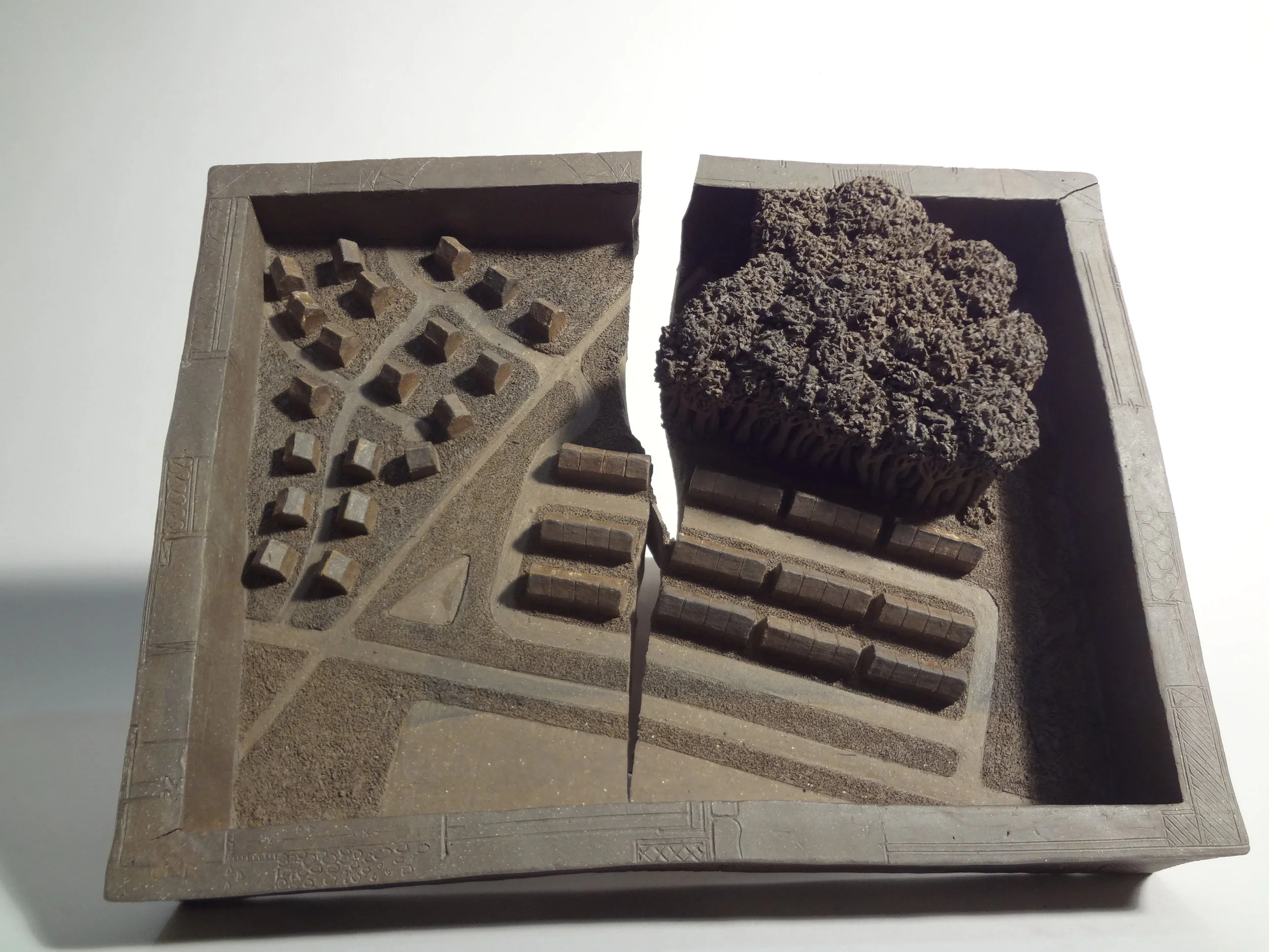 After, satellite view