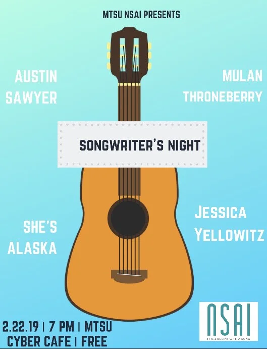 MTSU NSAI Presents: Songwriter's Night