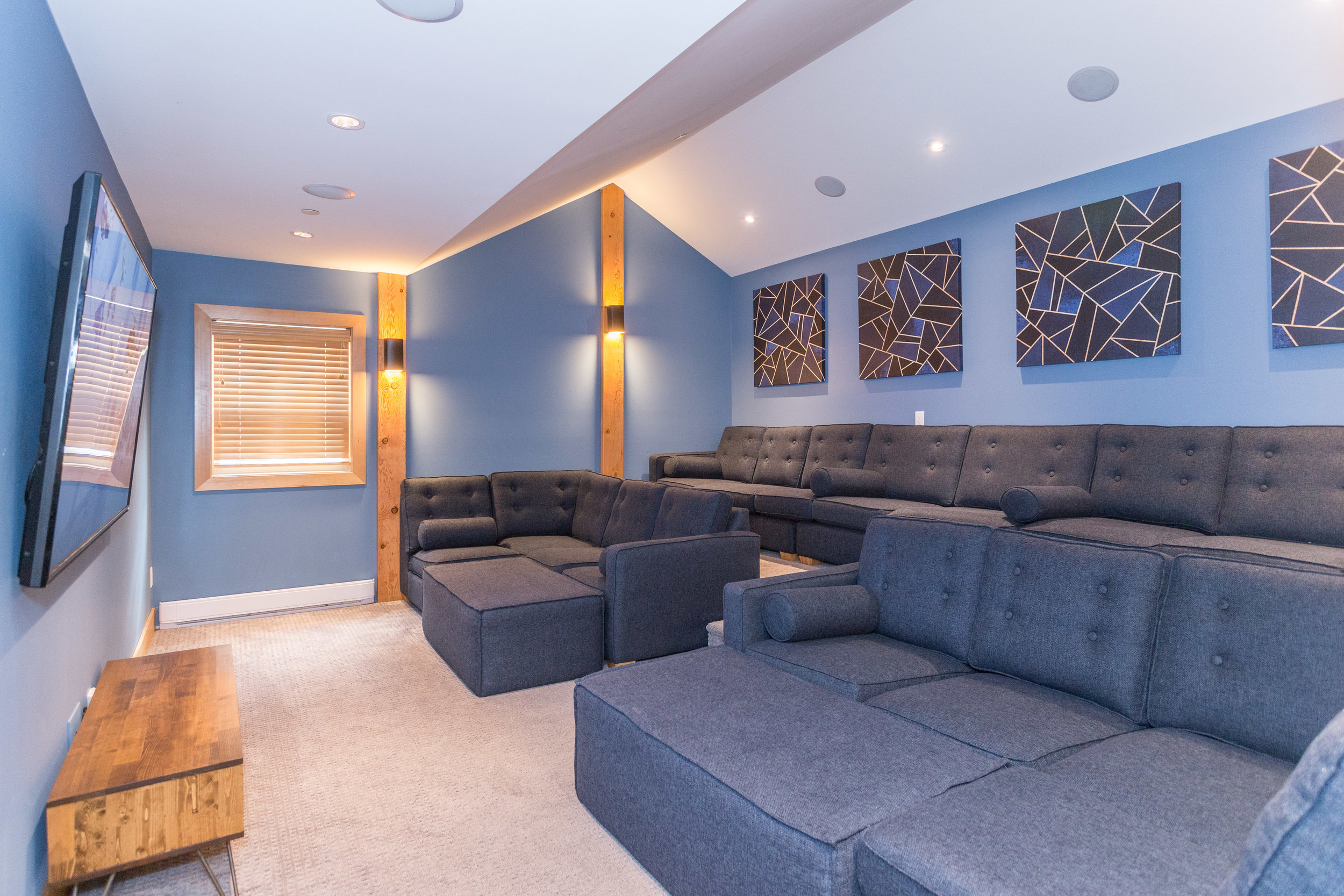 Alta Lake Chalet - Movie Room