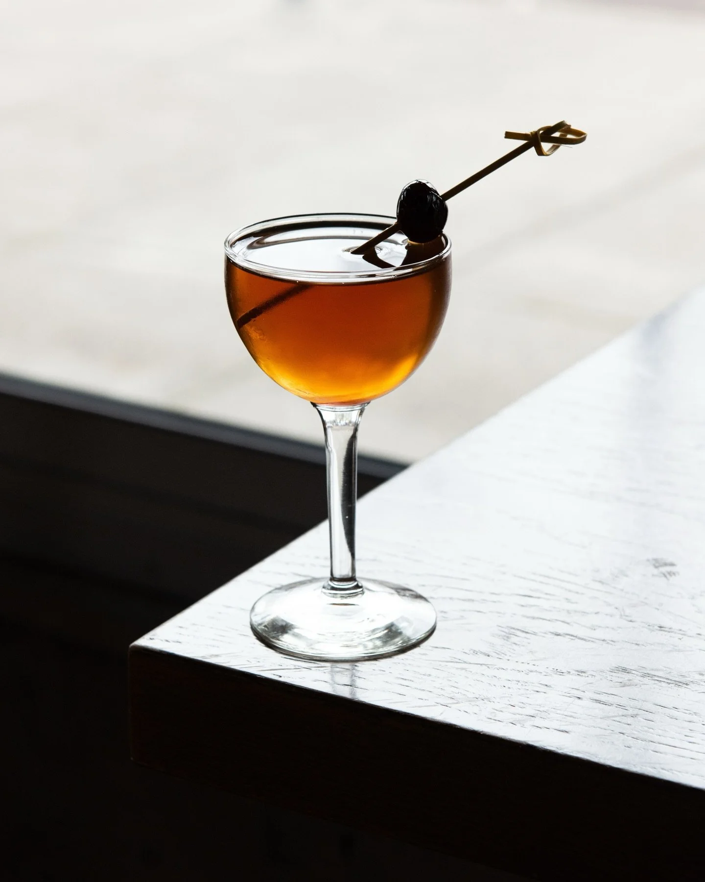 Our Perfect Manhattan is just that&hellip; perfect.⁠
⁠
Calvados, Manzanilla sherry, Nocino, apricot brandy, vermouth, and bitters come together to create a cocktail that is as nuanced as it is delightful.