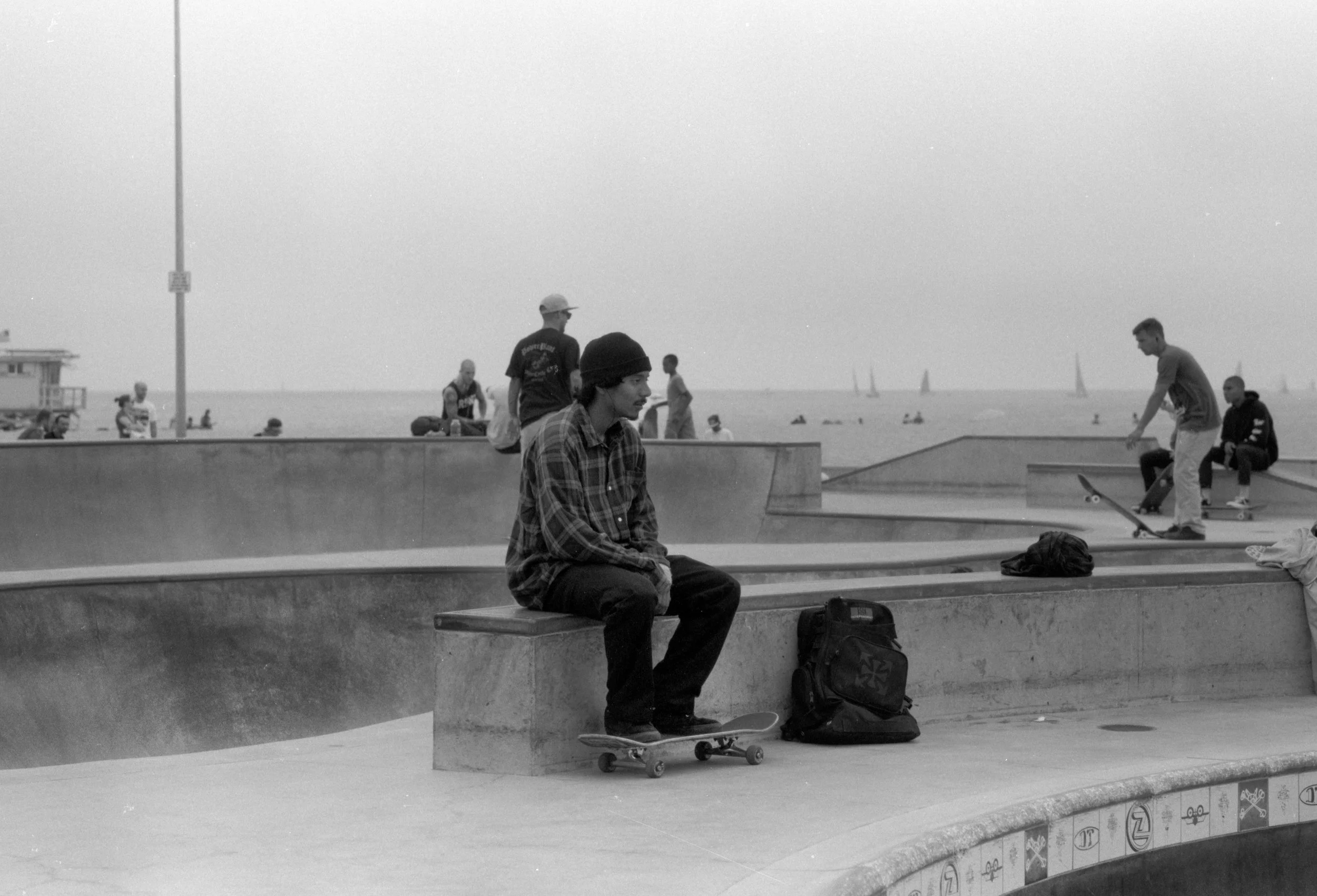 Left to my thoughts / Venice, California 2016