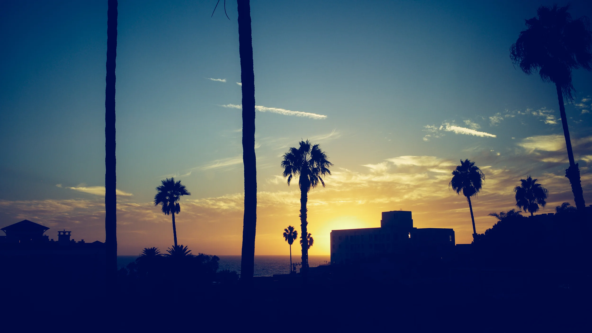 Sunset, Santa Monica 2015