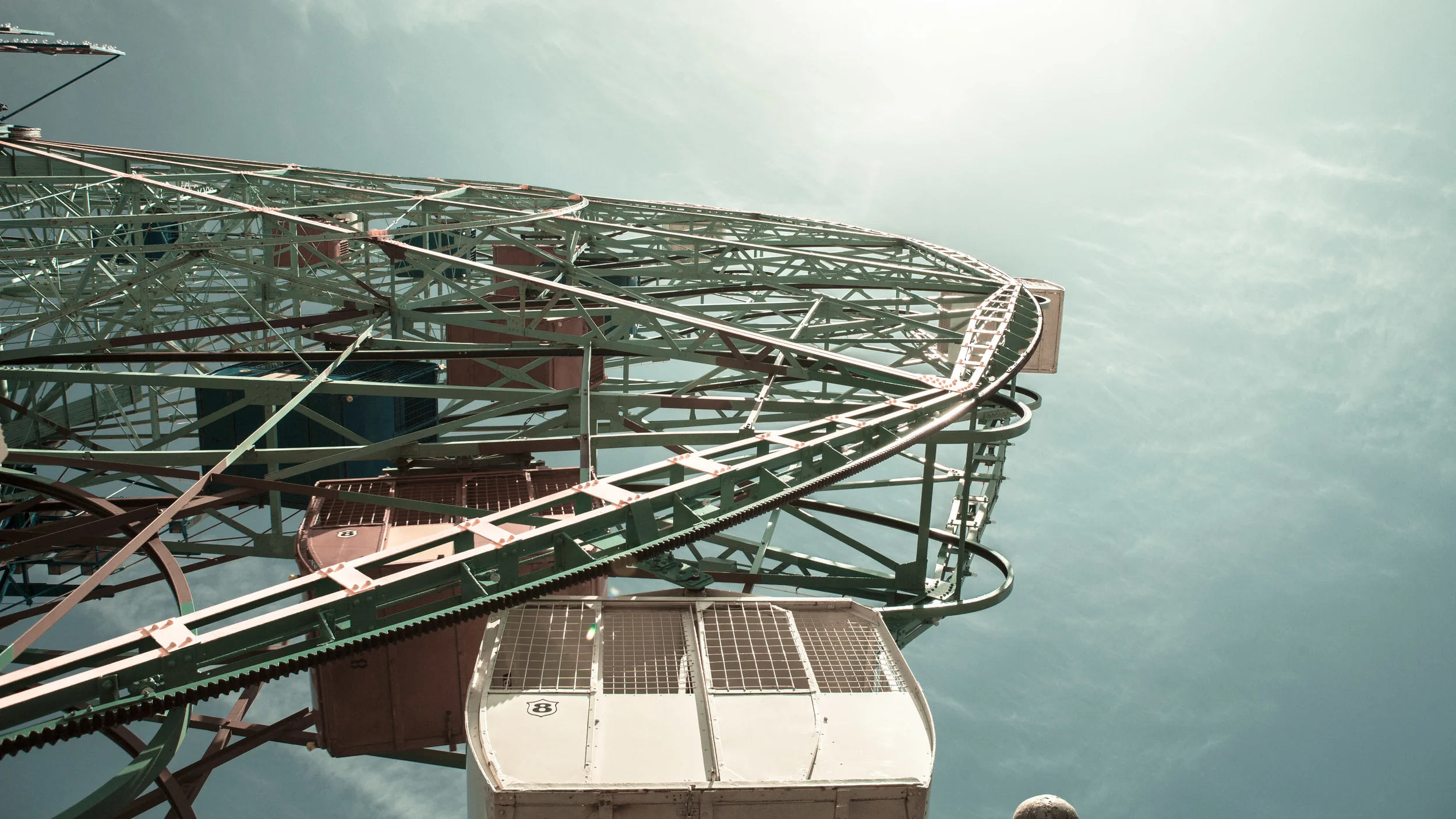 We go up, Coney Island 2013