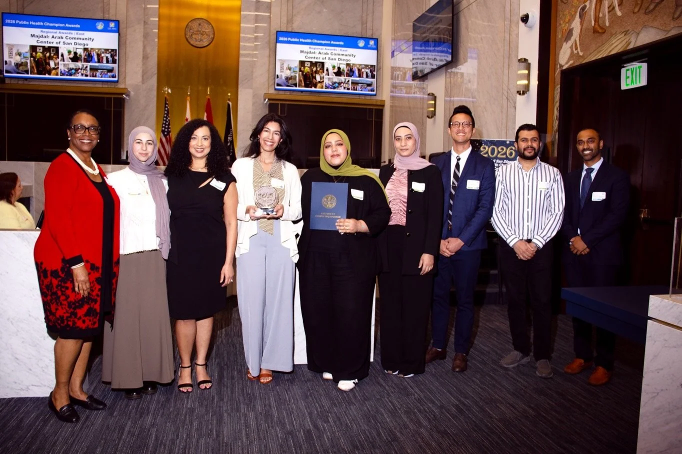 🎉Majdal is honored to be recognized as the East Region recipient of the 2026 Live Well San Diego 25th Public Health Champion Award. This recognition reflects our ongoing commitment to supporting the health and well-being of our community. We are gra